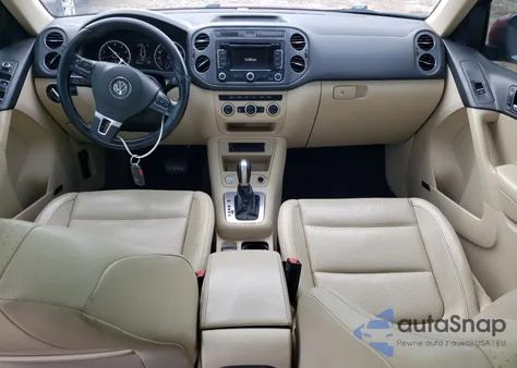 2014 Volkswagen Tiguan S from USA, damaged, VIN WVGAV3AX5EW117320